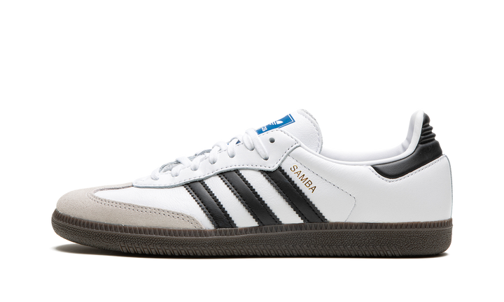 ADIDAS SAMBA OG WHITE BLACK GUM GS — Stock 