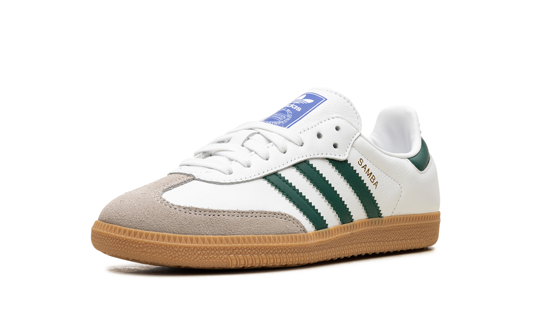 ADIDAS SAMBA OG WHITE COLLEGIATE GREEN GUM