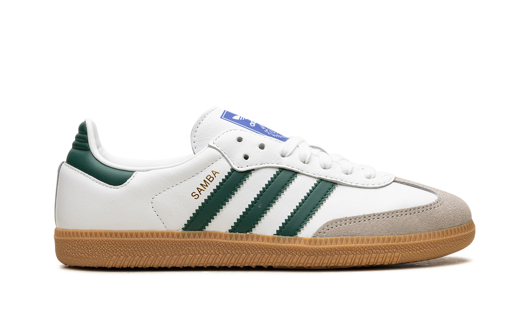 ADIDAS SAMBA OG WHITE COLLEGIATE GREEN GUM