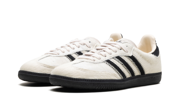 ADIDAS SAMBA OG WONDER WHITE BLACK PONY (WOMEN&