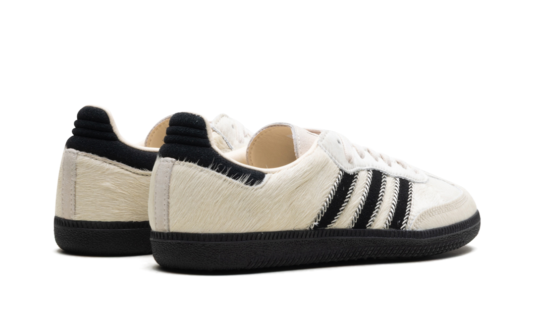 ADIDAS SAMBA OG WONDER WHITE BLACK PONY (WOMEN&