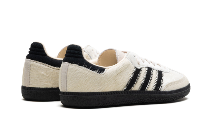 ADIDAS SAMBA OG WONDER WHITE BLACK PONY (WOMEN&