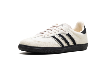 ADIDAS SAMBA OG WONDER WHITE BLACK PONY (WOMEN'S) — Stock
