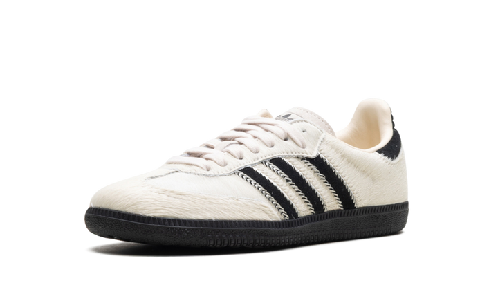ADIDAS SAMBA OG WONDER WHITE BLACK PONY (WOMEN&