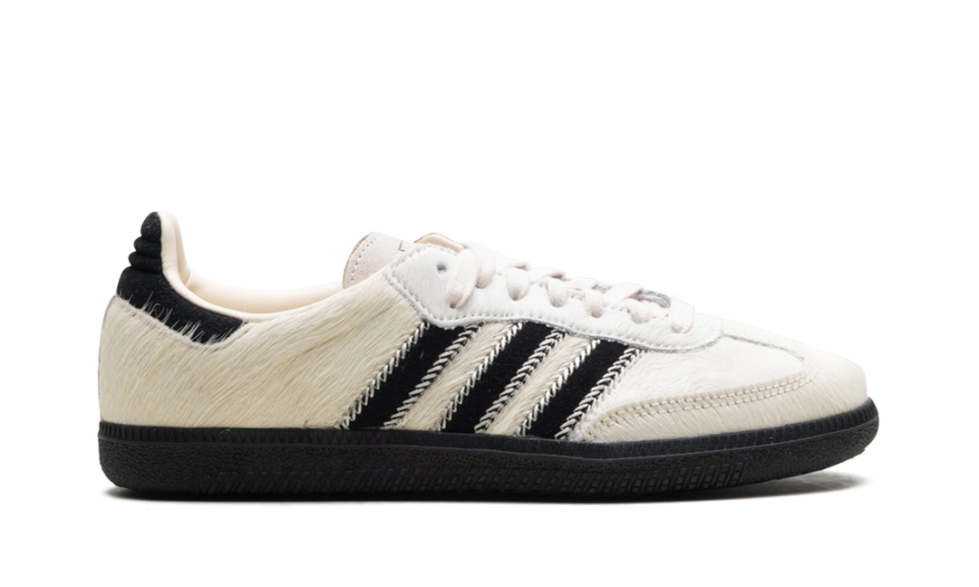 ADIDAS SAMBA OG WONDER WHITE BLACK PONY (WOMEN&