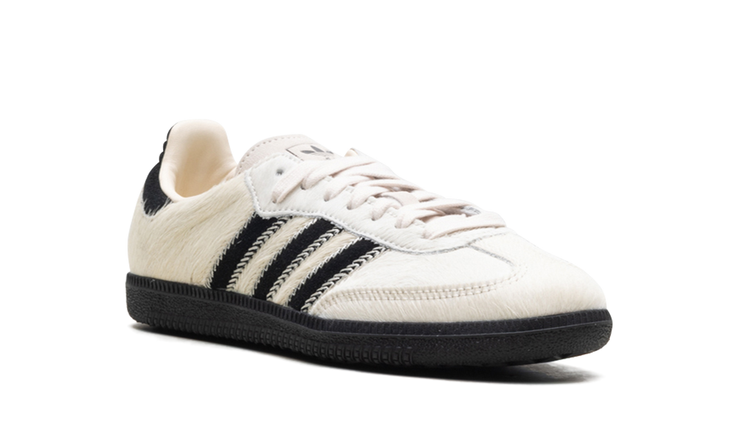 ADIDAS SAMBA OG WONDER WHITE BLACK PONY (WOMEN&