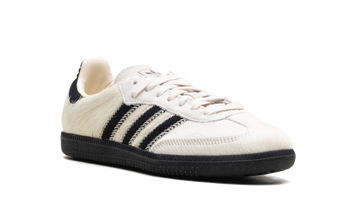 ADIDAS SAMBA OG WONDER WHITE BLACK PONY (WOMEN'S) — Stock