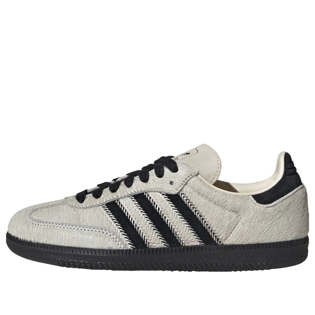 ADIDAS SAMBA OG WONDER WHITE BLACK PONY (WOMEN&