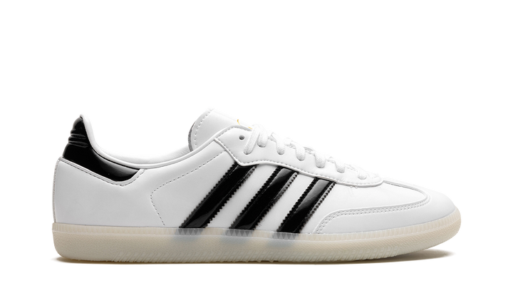 ADIDAS SAMBA PATENT LEATHER X JASON DILL WHITE BLACK