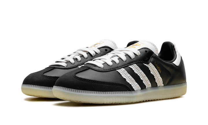 ADIDAS SAMBA RUFFLE STRIPES PACK BLACK OFF WHITE (WOMEN&