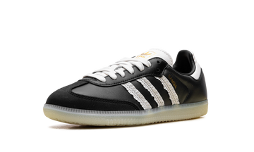 ADIDAS SAMBA RUFFLE STRIPES PACK BLACK OFF WHITE (WOMEN'S) — Stock