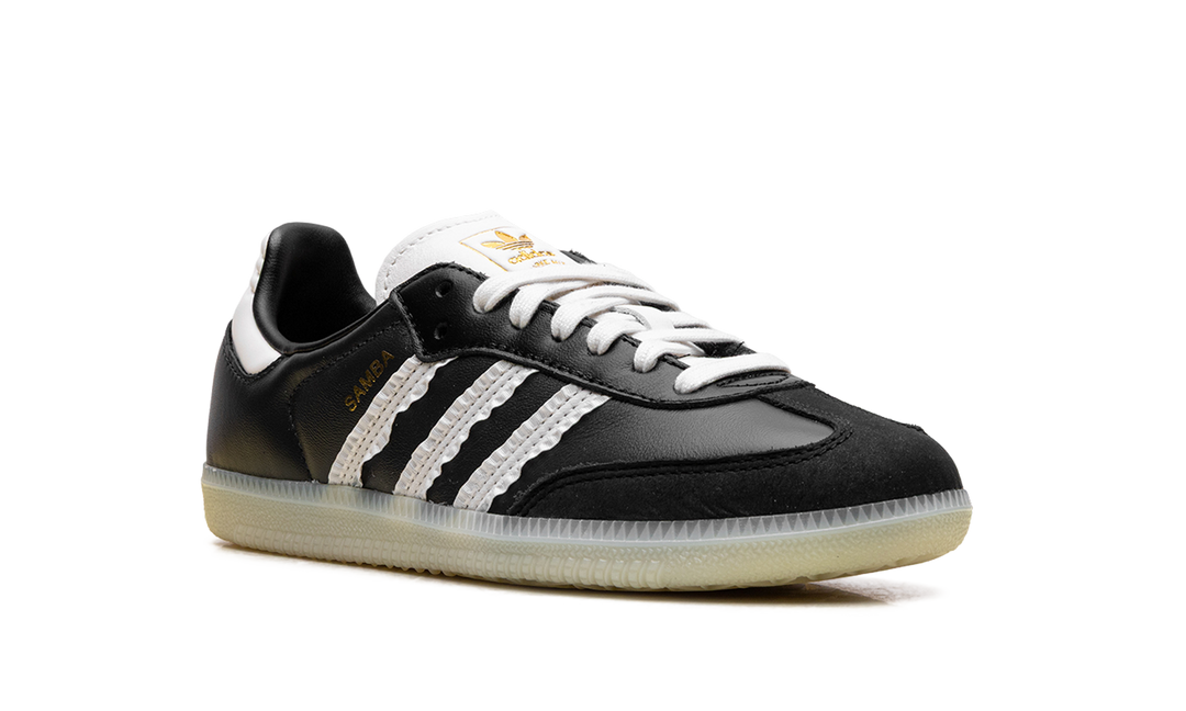 ADIDAS SAMBA RUFFLE STRIPES PACK BLACK OFF WHITE (WOMEN&