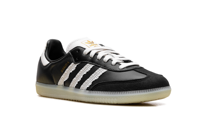 ADIDAS SAMBA RUFFLE STRIPES PACK BLACK OFF WHITE (WOMEN&
