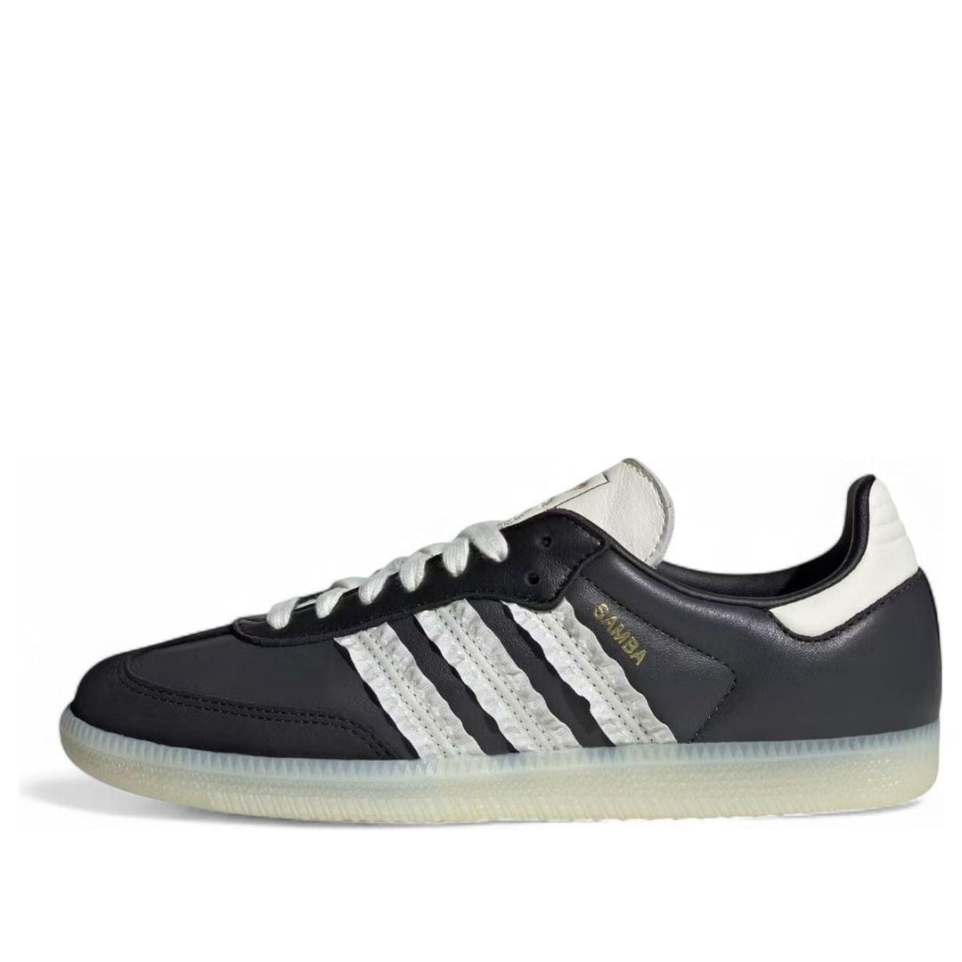 ADIDAS SAMBA RUFFLE STRIPES PACK BLACK OFF WHITE (WOMEN&