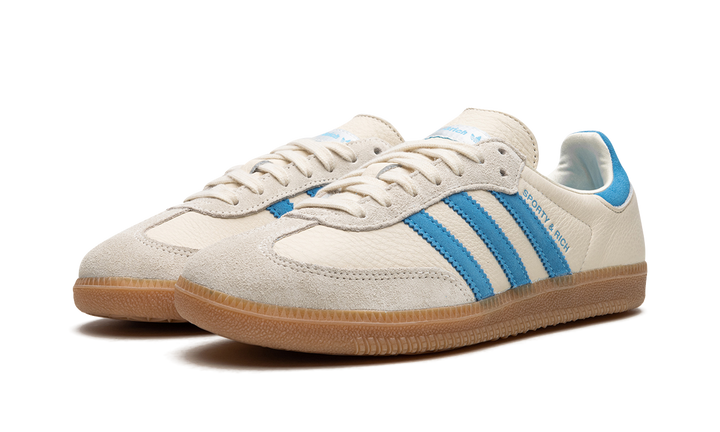 ADIDAS SAMBA X SPORTY &amp; RICH BEIGE BLUE
