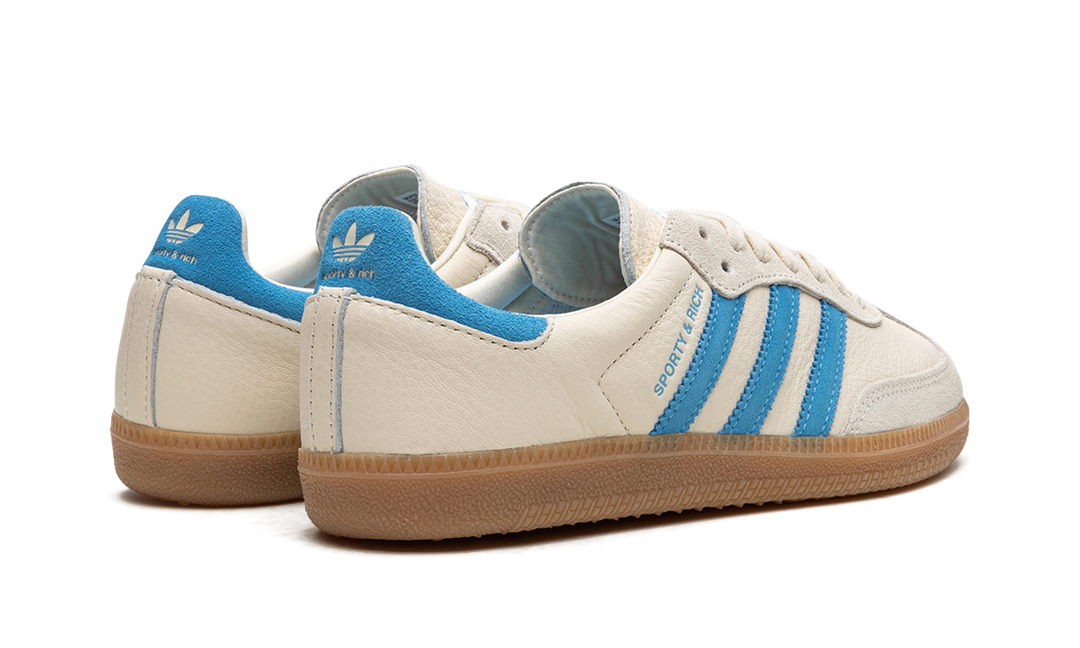 ADIDAS SAMBA X SPORTY &amp; RICH BEIGE BLUE