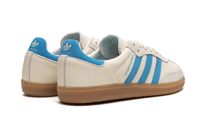 ADIDAS SAMBA X SPORTY &amp; RICH BEIGE BLUE