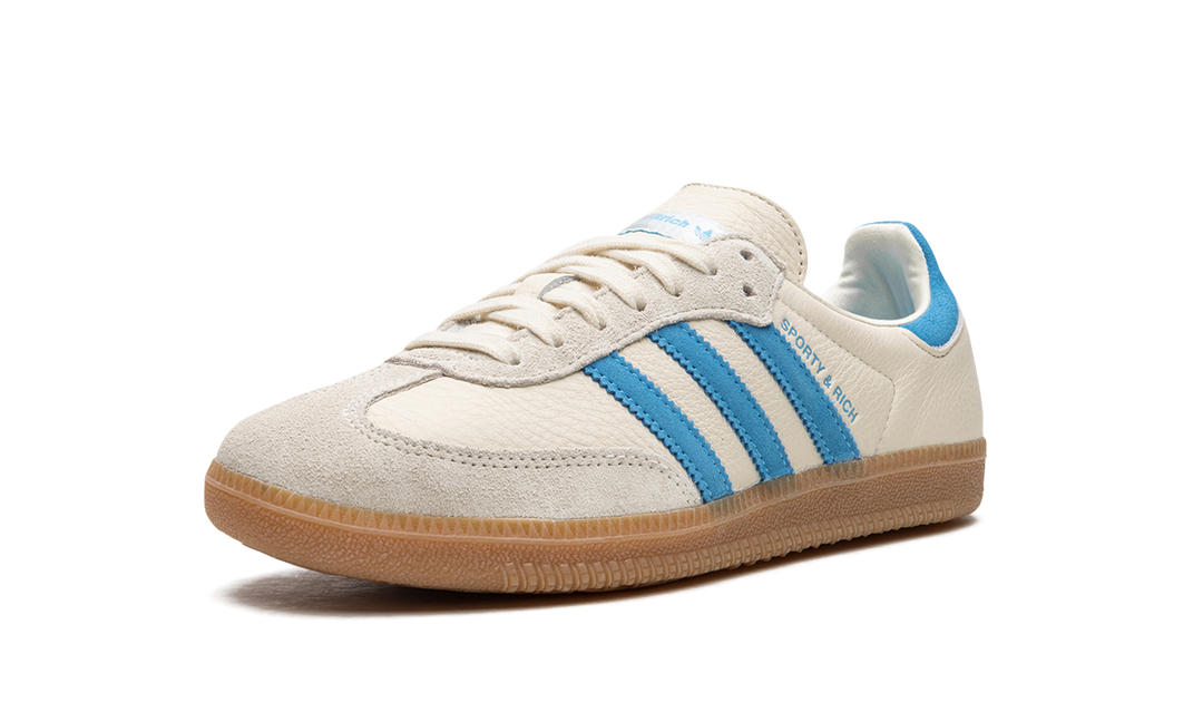 ADIDAS SAMBA X SPORTY &amp; RICH BEIGE BLUE