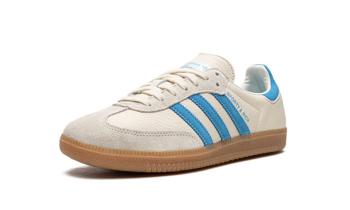 ADIDAS SAMBA X SPORTY &amp; RICH BEIGE BLUE