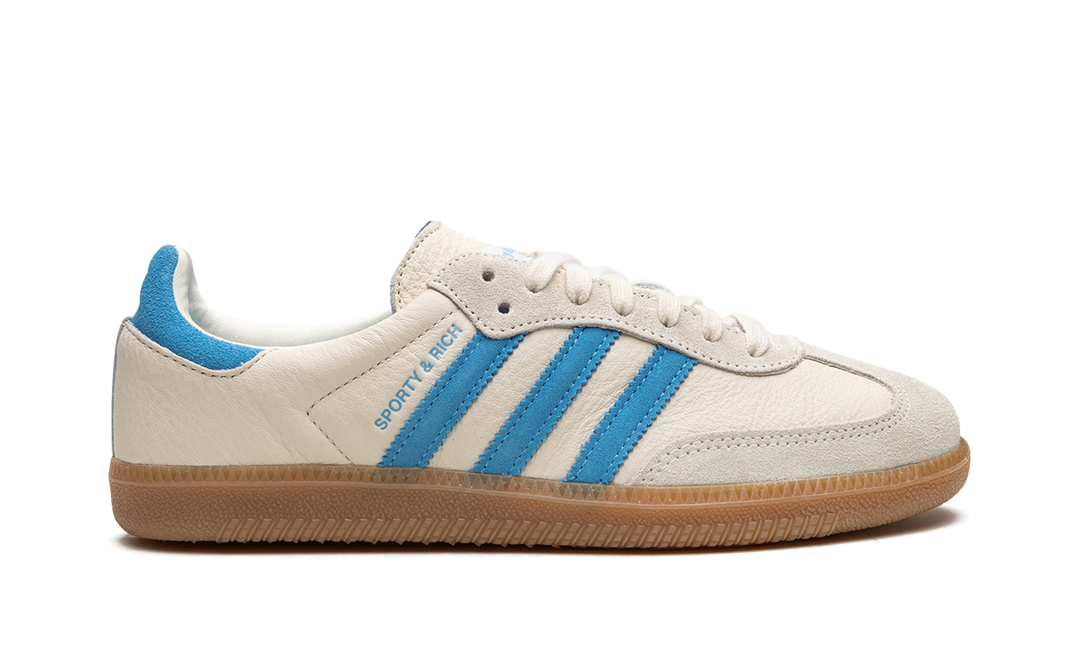 ADIDAS SAMBA X SPORTY &amp; RICH BEIGE BLUE