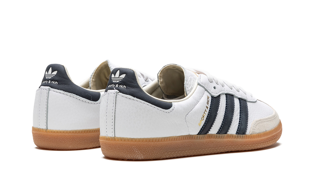 ADIDAS SAMBA X SPORTY &amp; RICH WHITE BLACK