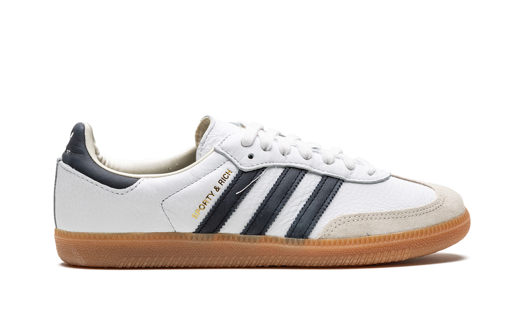 ADIDAS SAMBA X SPORTY &amp; RICH WHITE BLACK
