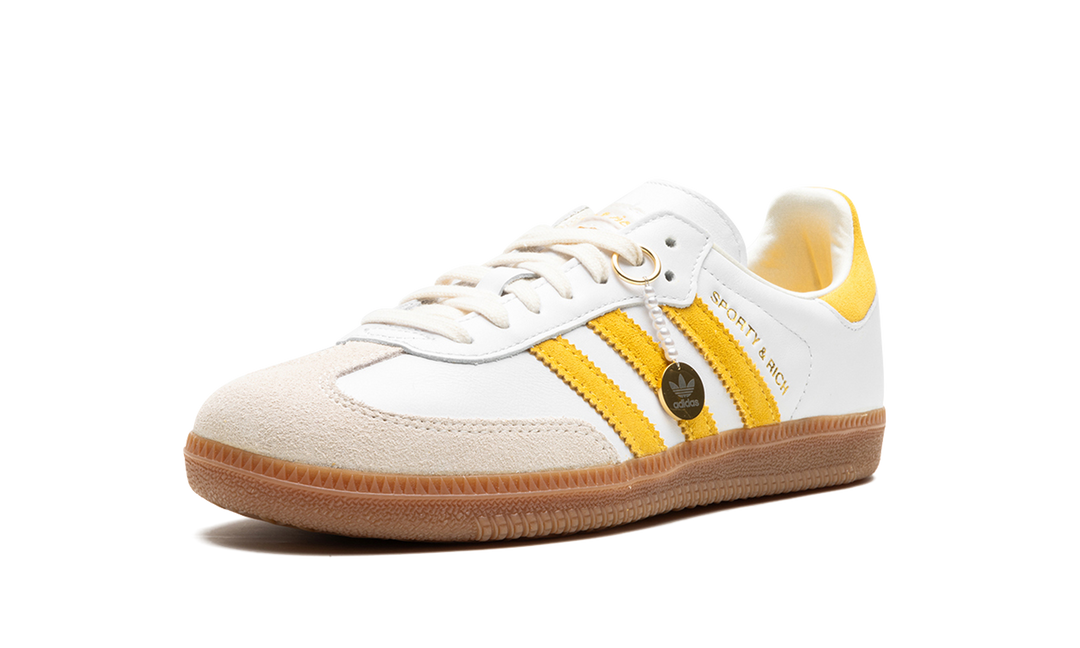 ADIDAS SAMBA X SPORTY &amp; RICH WHITE GOLD
