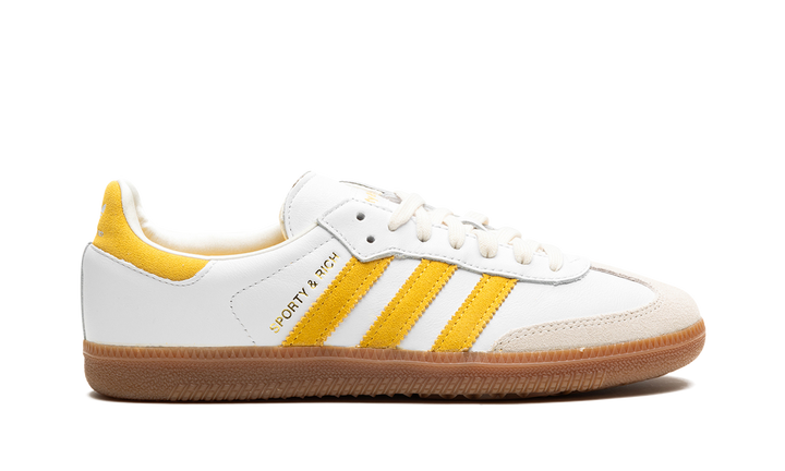 ADIDAS SAMBA X SPORTY &amp; RICH WHITE GOLD
