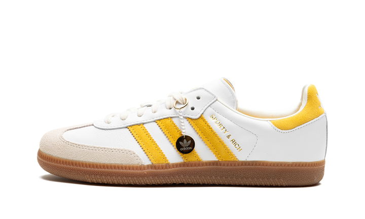 ADIDAS SAMBA X SPORTY &amp; RICH WHITE GOLD