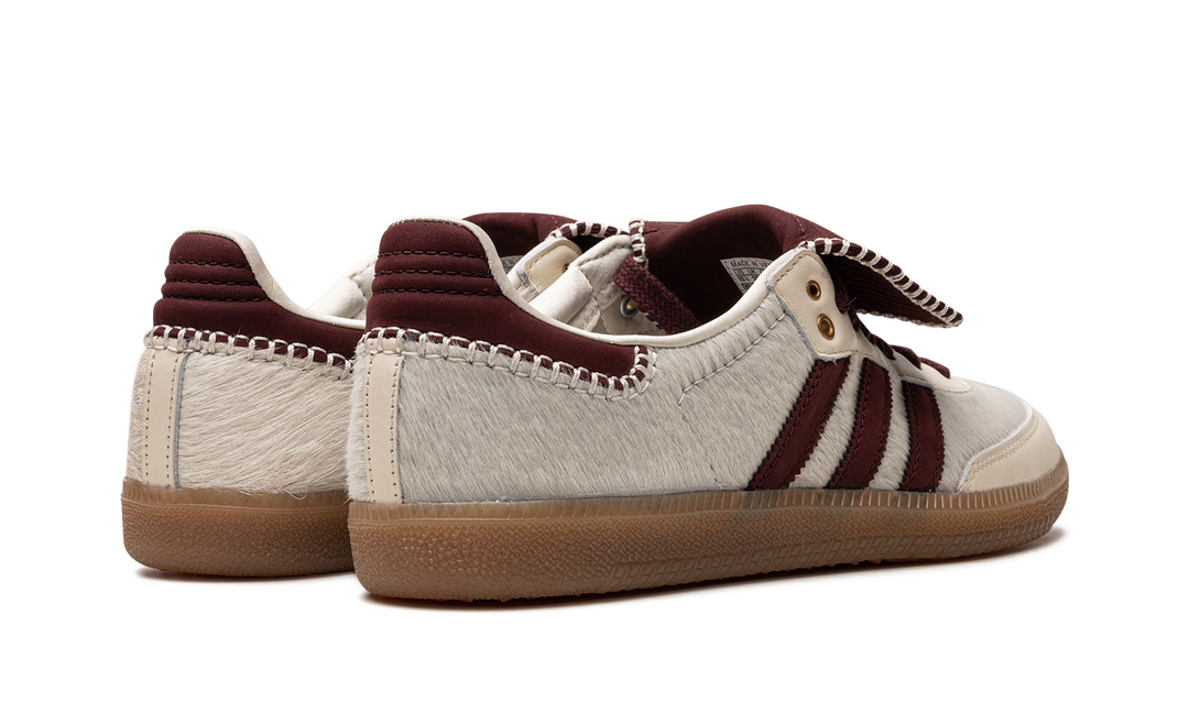 ADIDAS SAMBA X WALES BONNER WHITE BURGUNDY