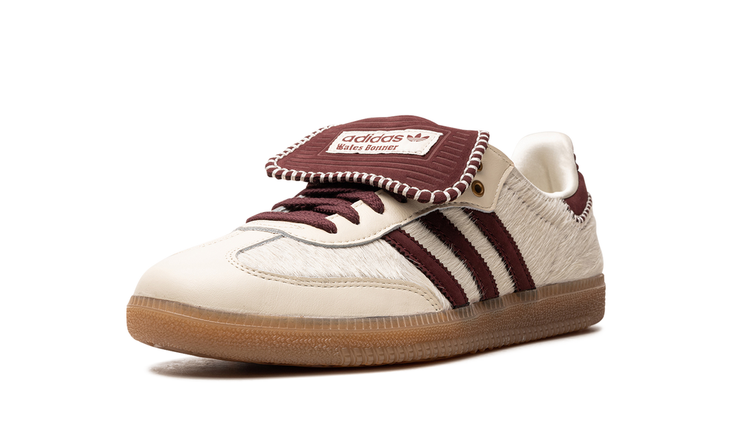 ADIDAS SAMBA X WALES BONNER WHITE BURGUNDY