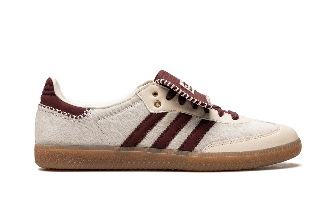 ADIDAS SAMBA X WALES BONNER WHITE BURGUNDY