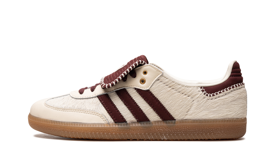 ADIDAS SAMBA X WALES BONNER WHITE BURGUNDY