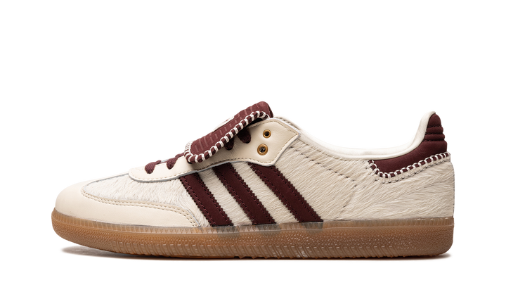 ADIDAS SAMBA X WALES BONNER WHITE BURGUNDY