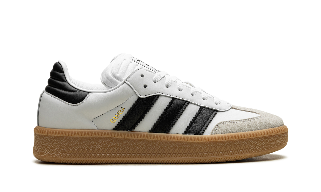 ADIDAS SAMBA XLG WHITE BLACK GUM