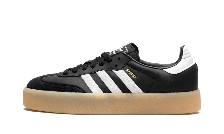 ADIDAS SAMBAE BLACK WHITE GUM WOMENS
