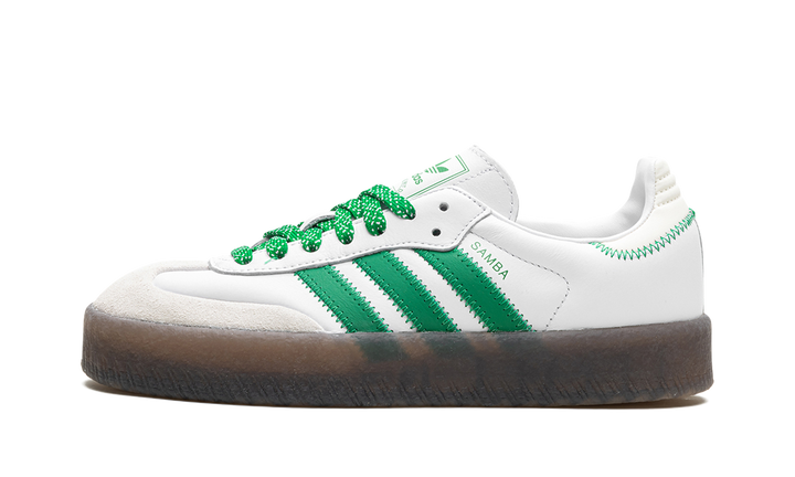 ADIDAS SAMBAE CLOUD WHITE GREEN (WOMEN&