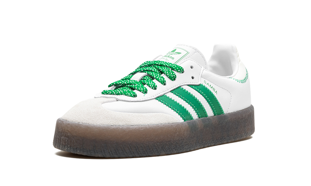 ADIDAS SAMBAE CLOUD WHITE GREEN (WOMEN&