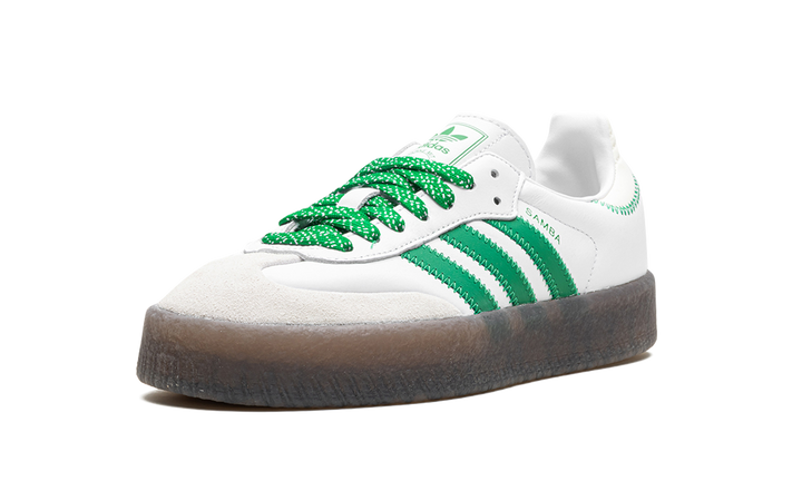ADIDAS SAMBAE CLOUD WHITE GREEN (WOMEN&