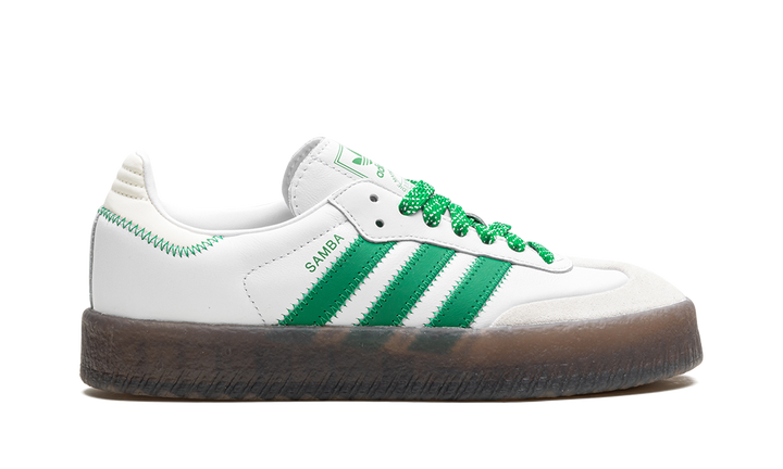 ADIDAS SAMBAE CLOUD WHITE GREEN (WOMEN&