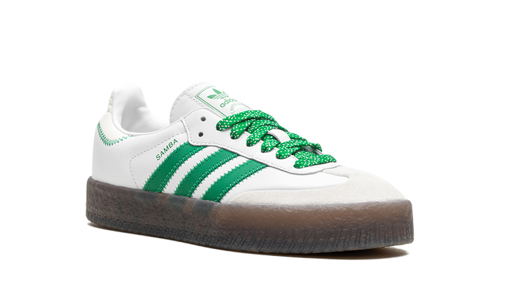 ADIDAS SAMBAE CLOUD WHITE GREEN (WOMEN&