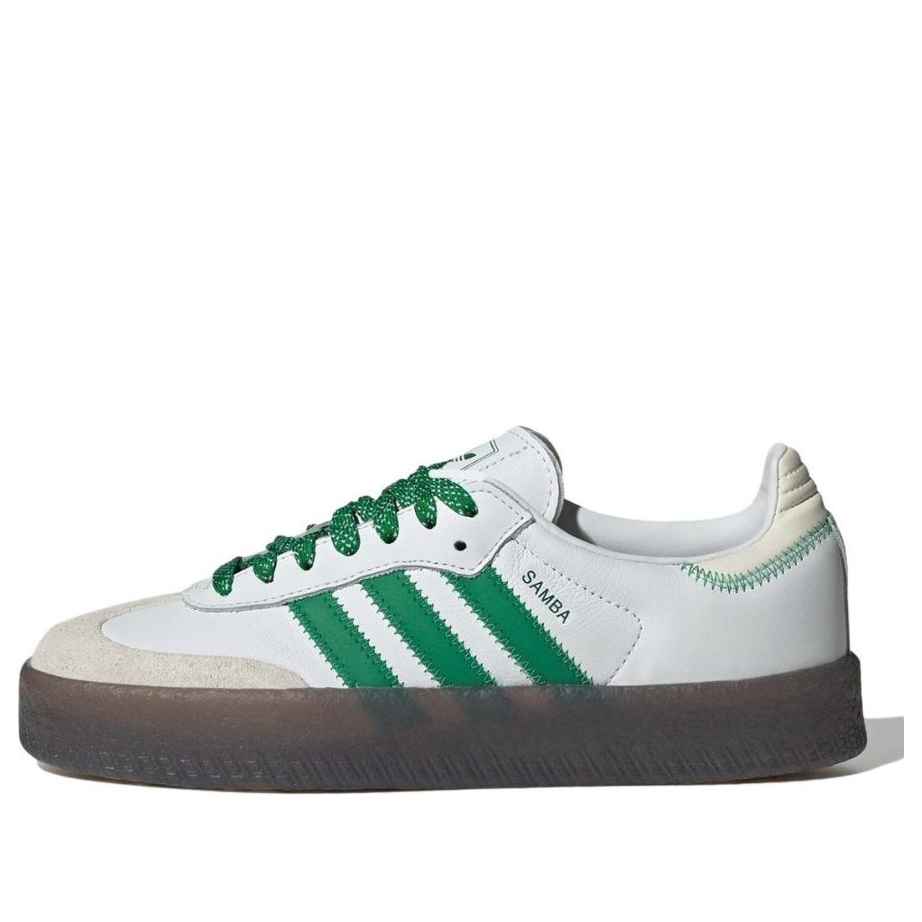 ADIDAS SAMBAE CLOUD WHITE GREEN (WOMEN&