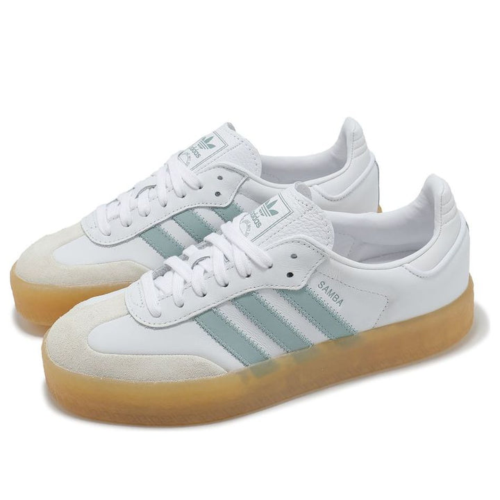 ADIDAS SAMBAE CLOUD WHITE WONDER BLUE WOMENS