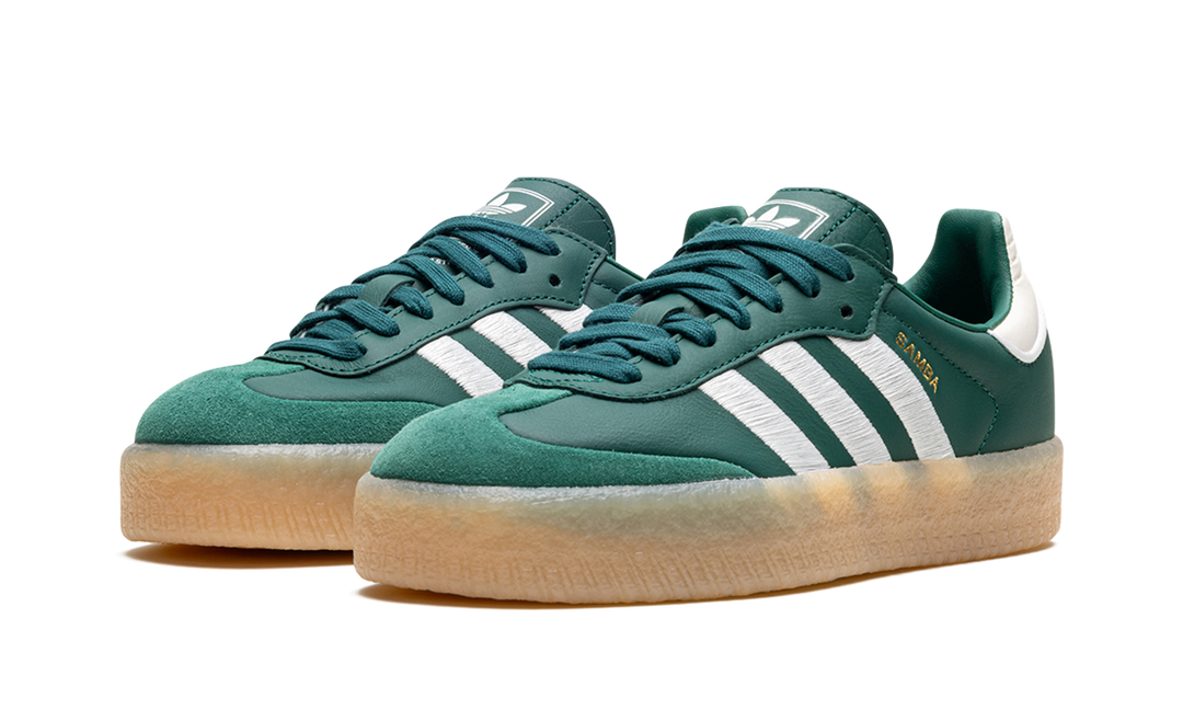 ADIDAS SAMBAE COLLEGIATE GREEN GUM WOMENS