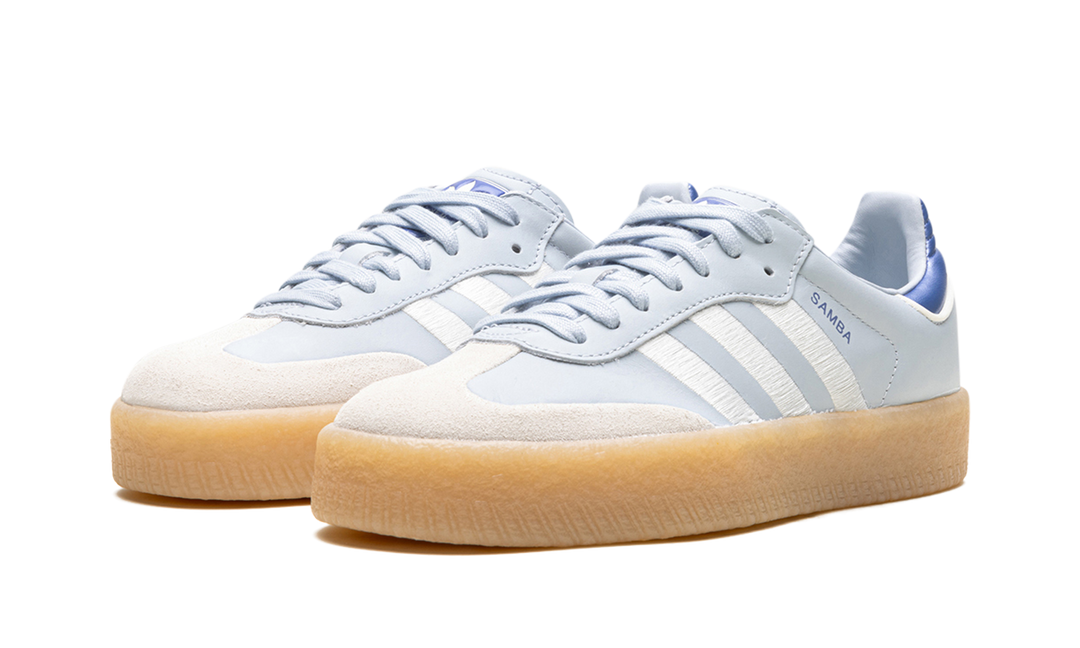 ADIDAS SAMBAE HALO BLUE BLUE SPARK METALLIC WOMENS