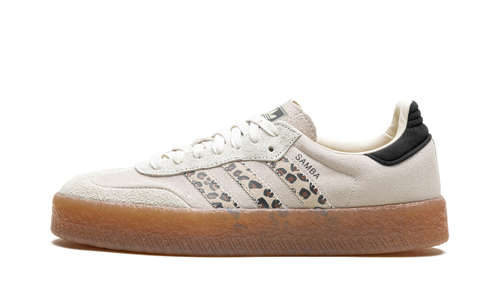 ADIDAS SAMBAE LEOPARD OFF WHITE WOMENS