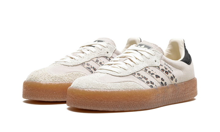 ADIDAS SAMBAE LEOPARD OFF WHITE WOMENS