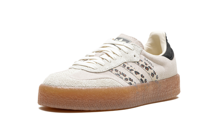 ADIDAS SAMBAE LEOPARD OFF WHITE WOMENS