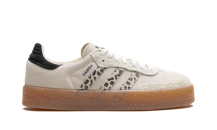 ADIDAS SAMBAE LEOPARD OFF WHITE WOMENS