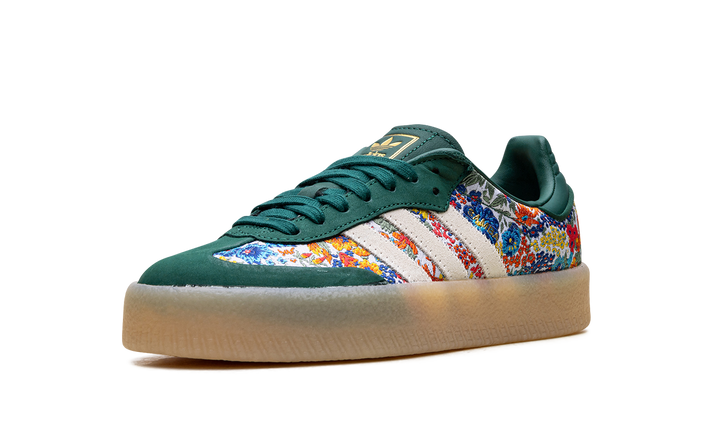 ADIDAS SAMBAE LIBERTY LONDON COLLEGIATE GREEN WOMENS